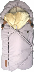 Sleepbag Mini Winterfußsack, Dusty Purple/Brown