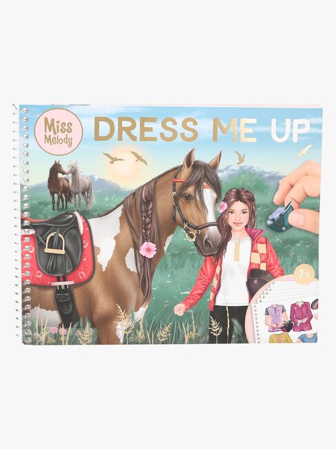 Miss Melody Dress Me Up Stickerbuch