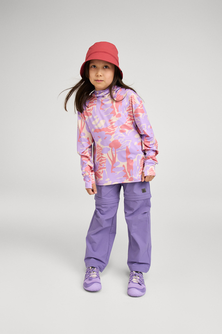 Reima Surista BugProof Kapuzenpullover, Blooming Lilac