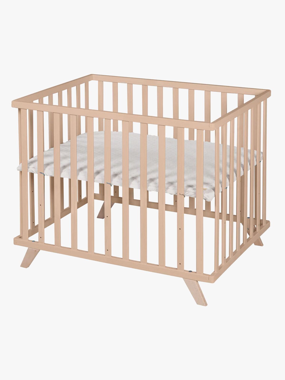 Roba Lil Planet Laufgitter auf Füßen, Wood & Grey