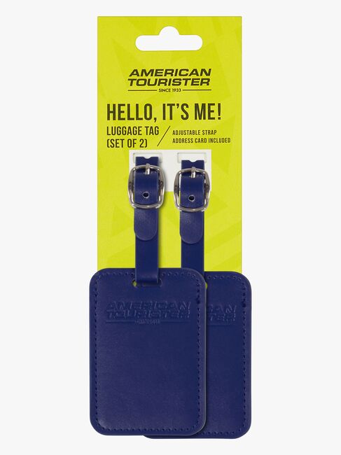 American Tourister Gepäckanhänger 2er-Pack, Dark Blue