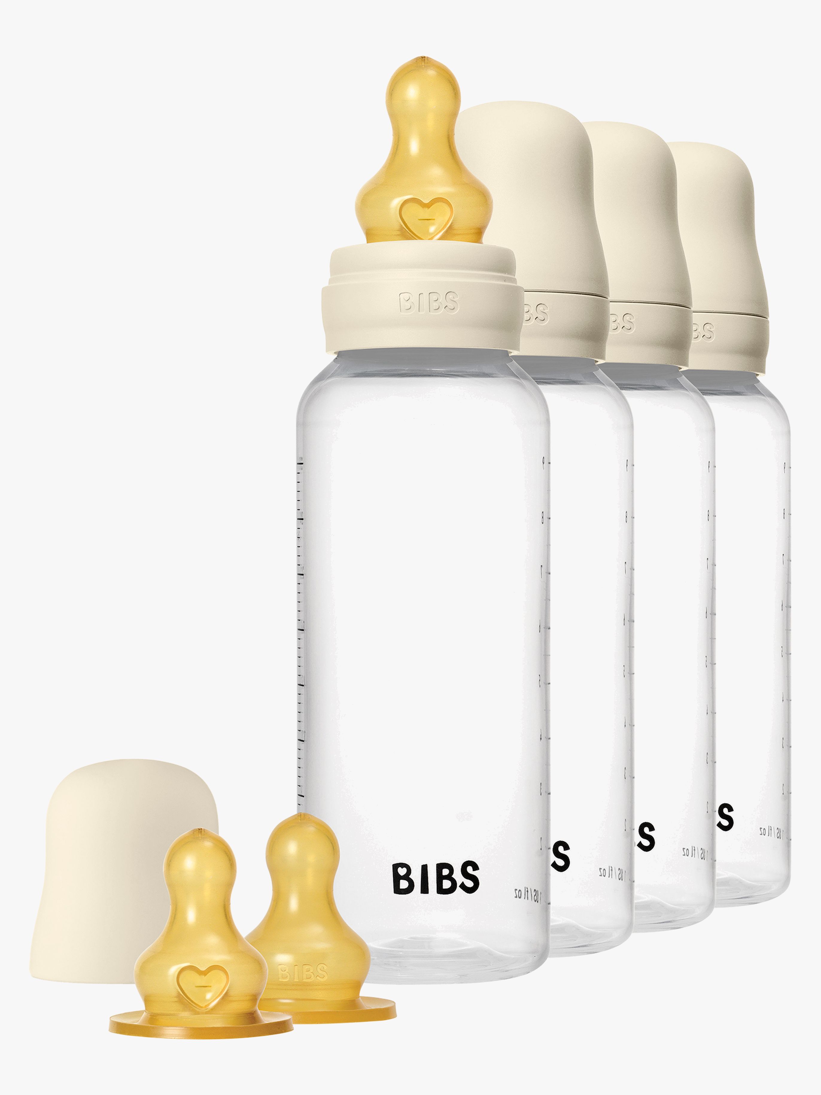 Fläschchen Latex 4er-Pack 270 ml, Ivory