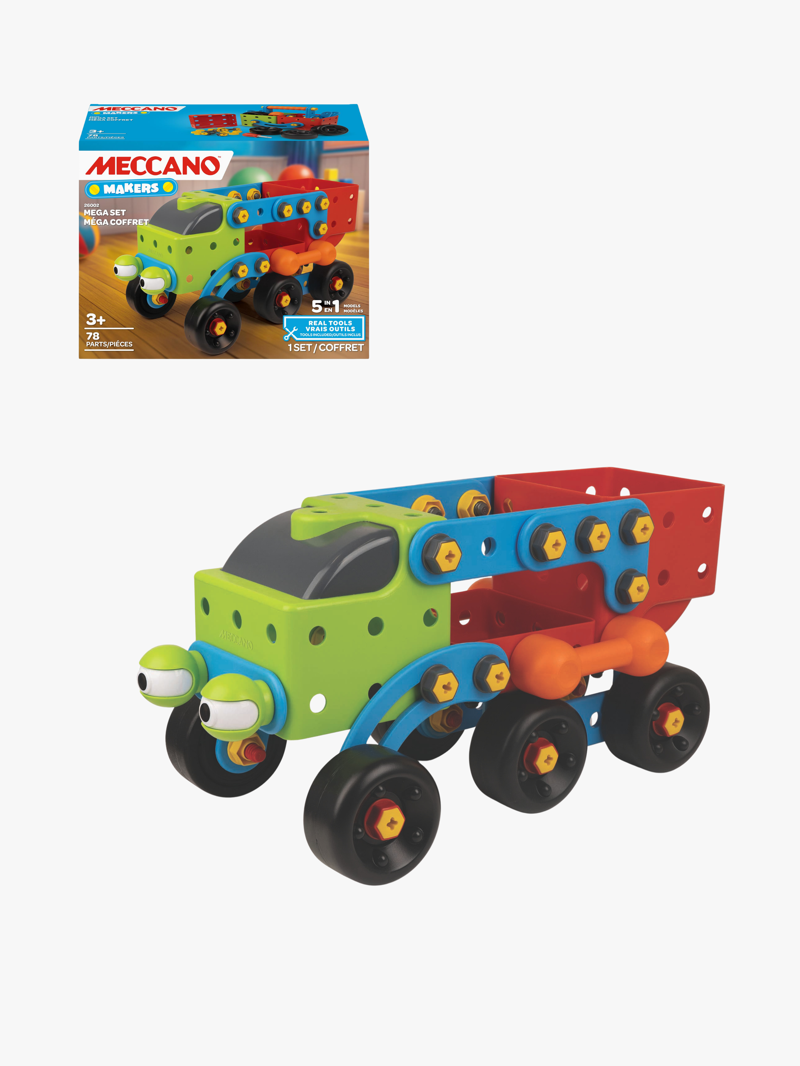 Meccano Bausatz Mega Truck 5-In-1