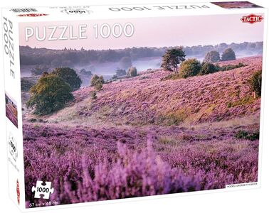 Tactic Puzzle Moors Covered in Heather 1000 Teile