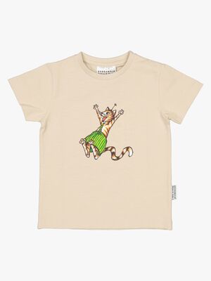 Geggamoja T-Shirt Pettersson & Findus, Beige