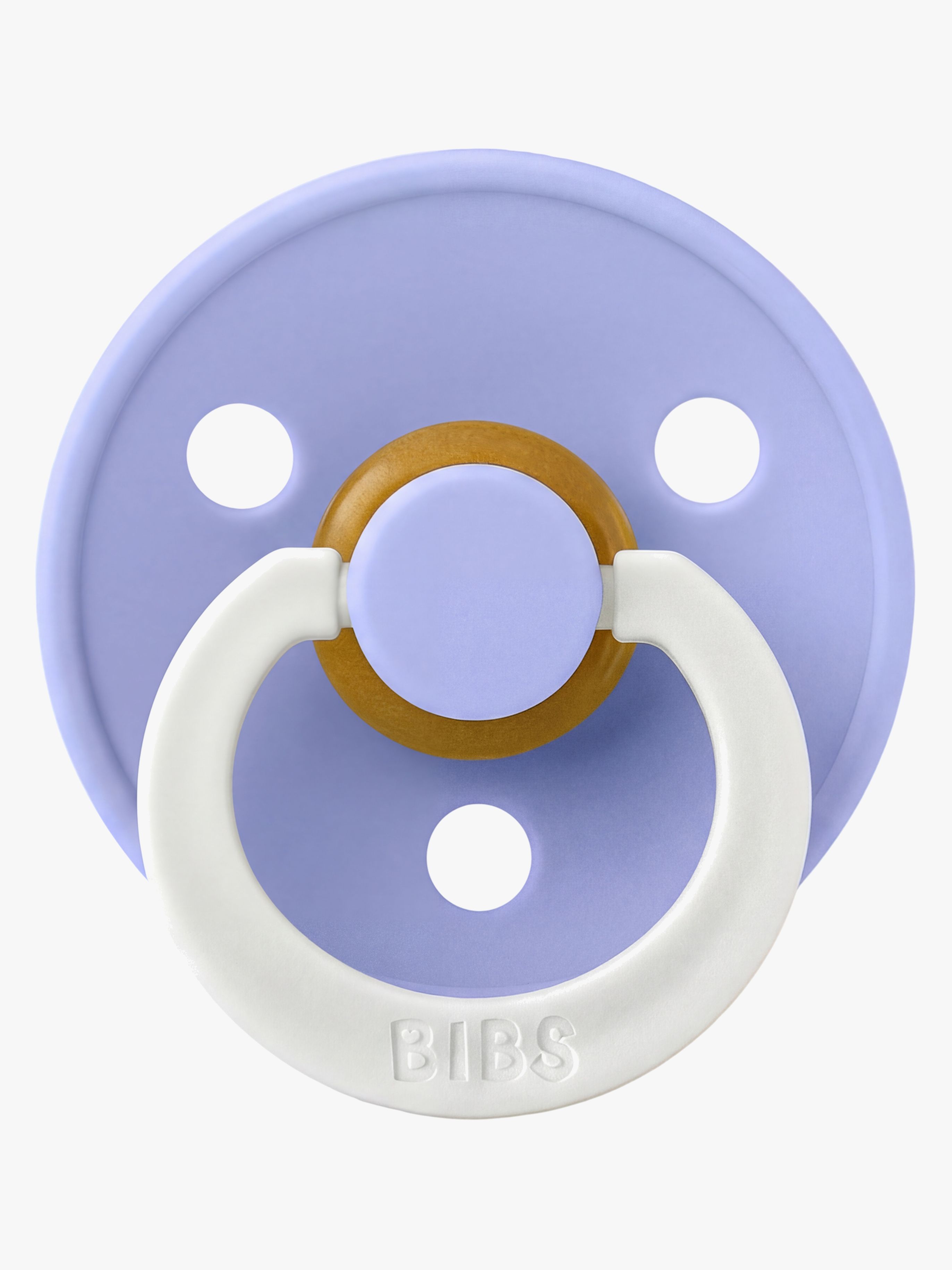 BIBS Colour Schnuller Latex Gr. 1, Hush GLOW
