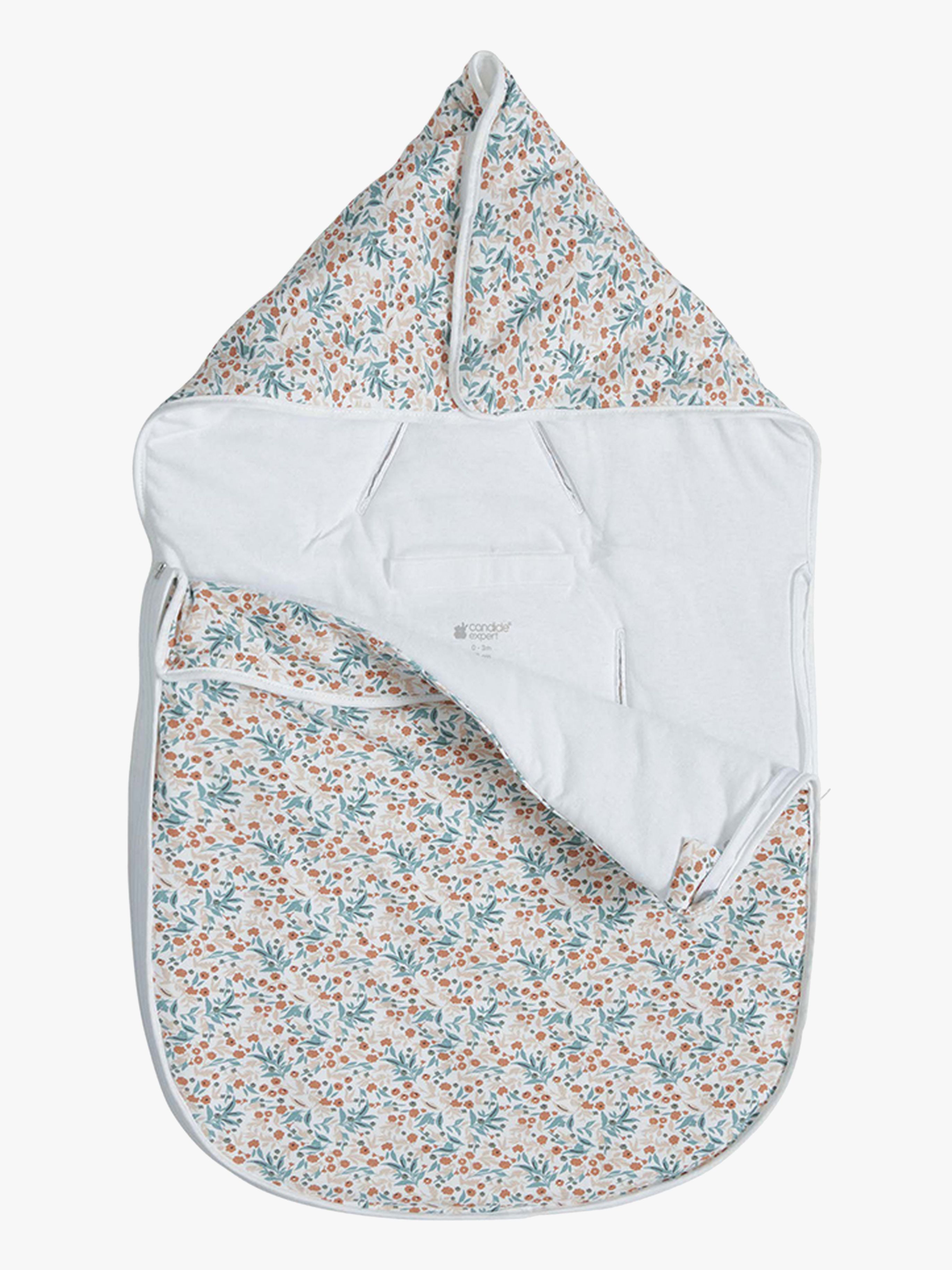 Schlafsack mit Kapuze 0-3 Monate, Natur