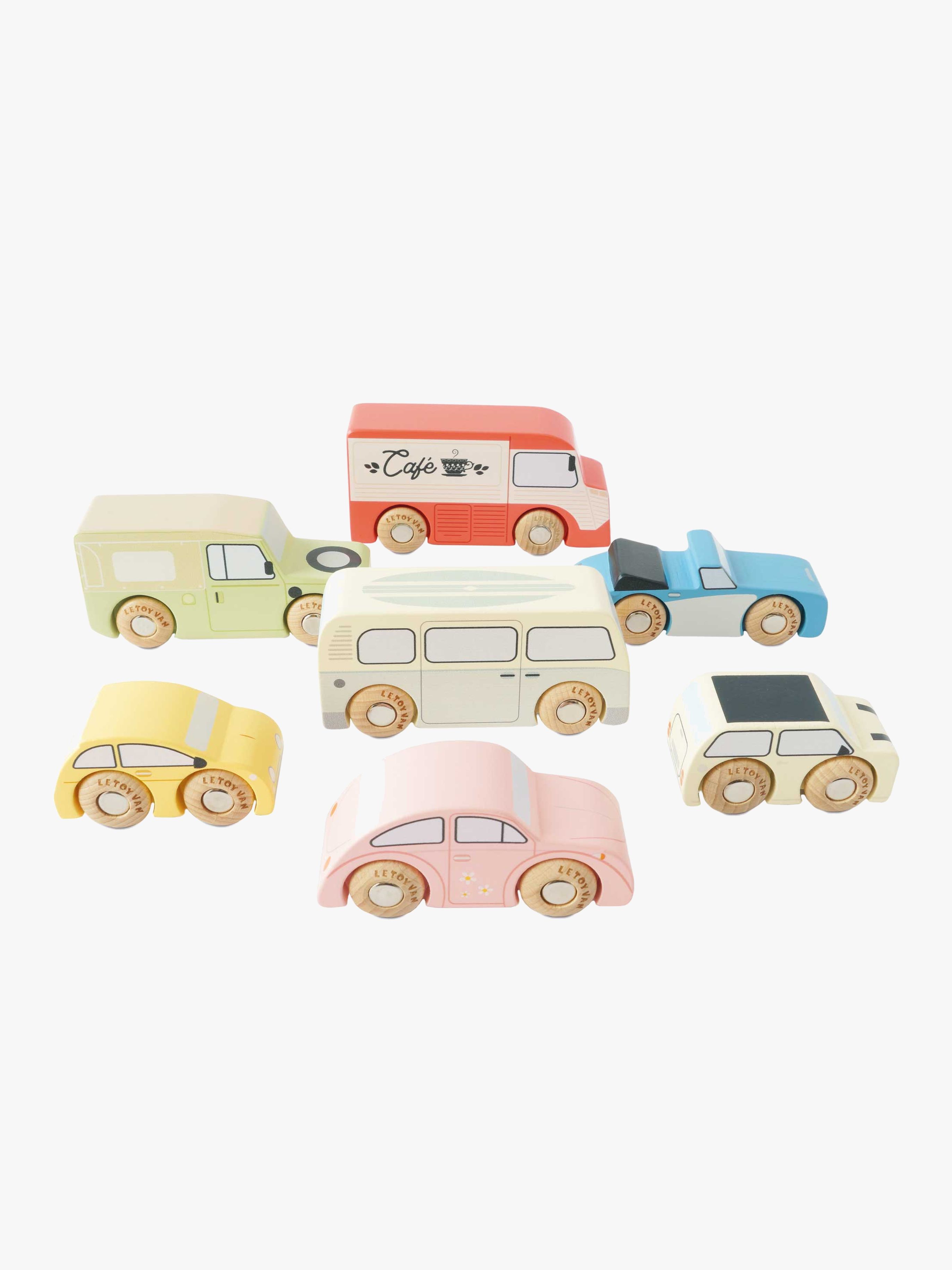 Vintage Spielzeugautos Set