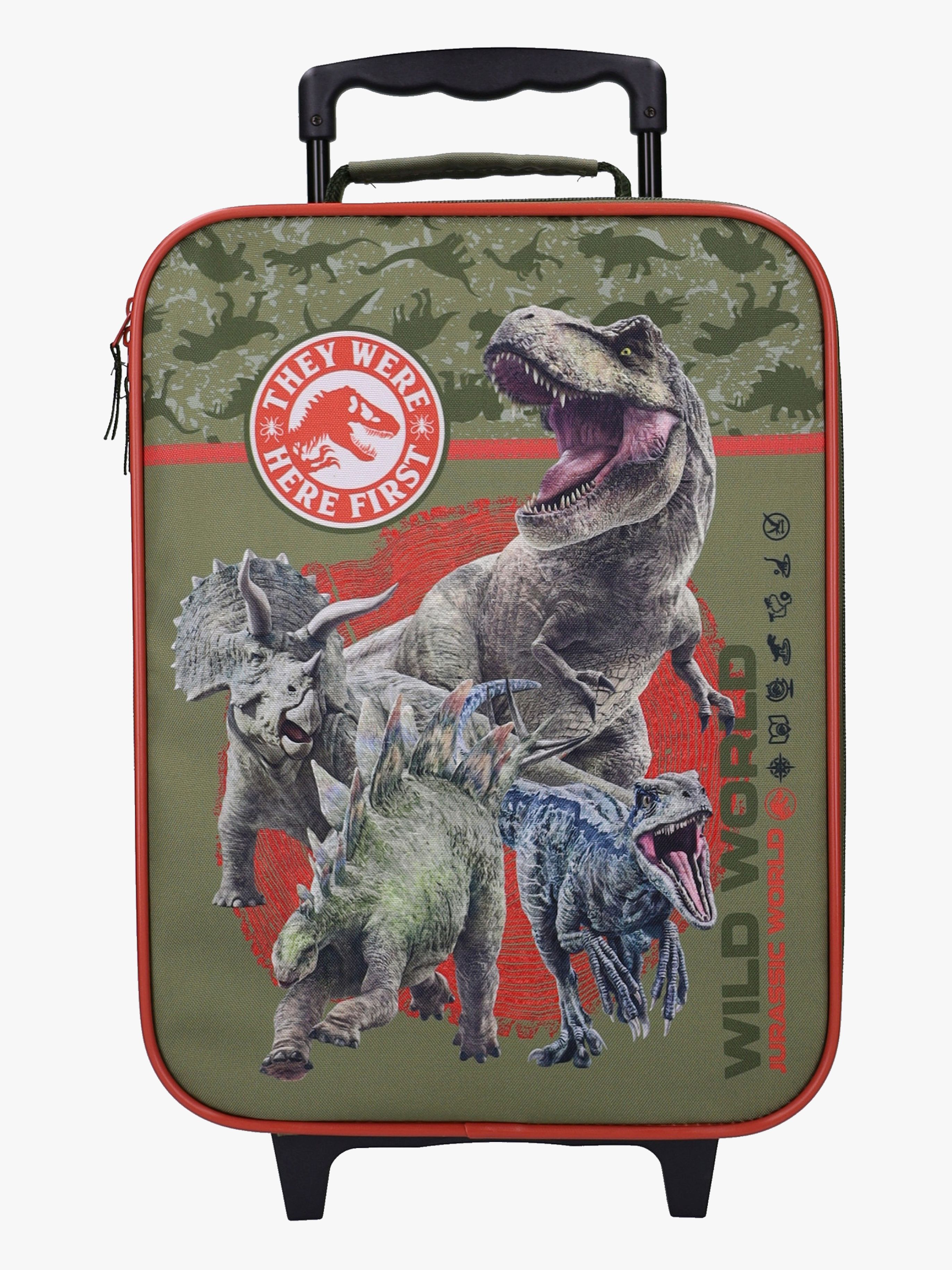 Jurassic World Made To Roll Reisekoffer, Grün