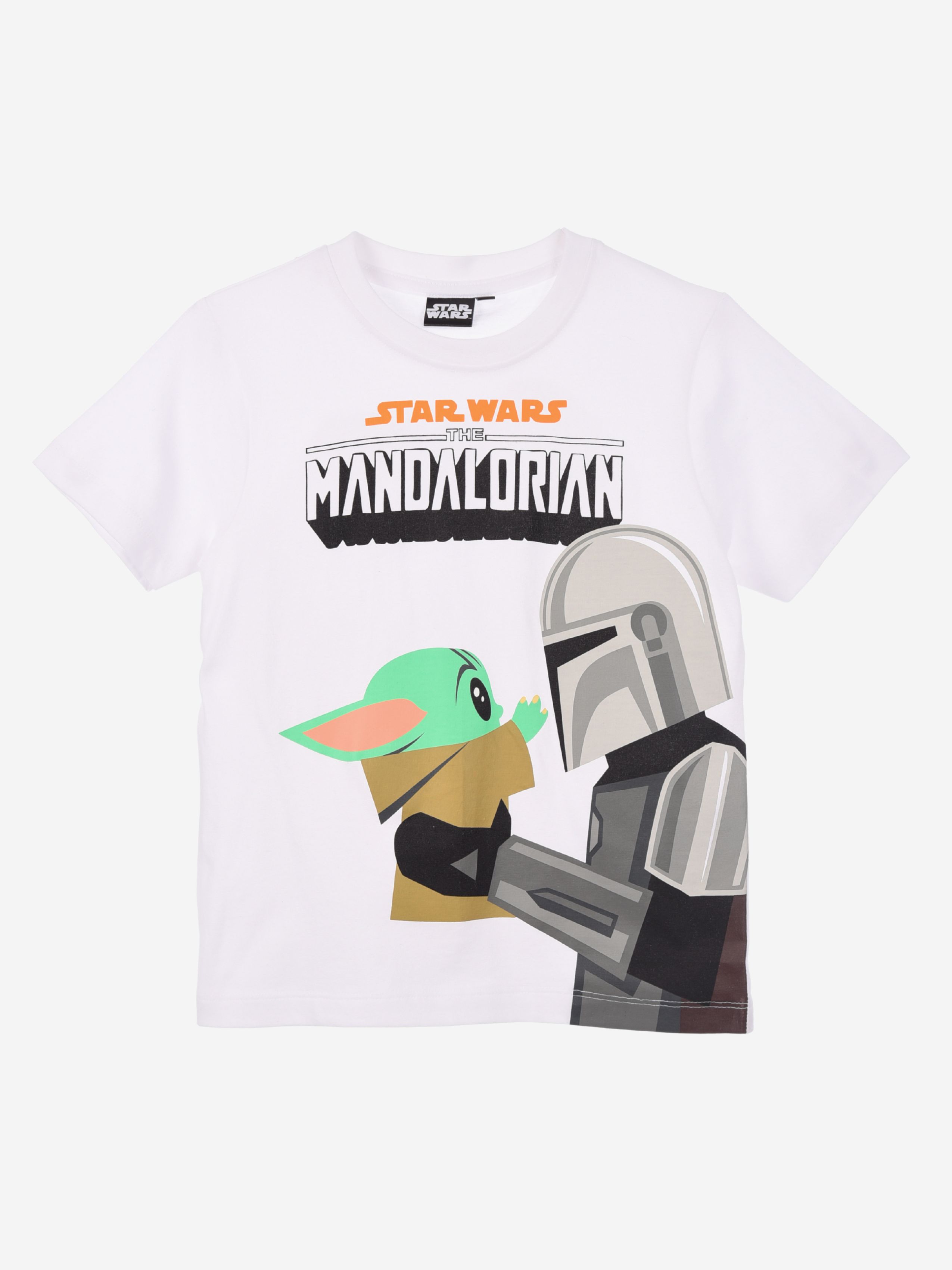 Mandalorian T-Shirt, Weiß, 98-104