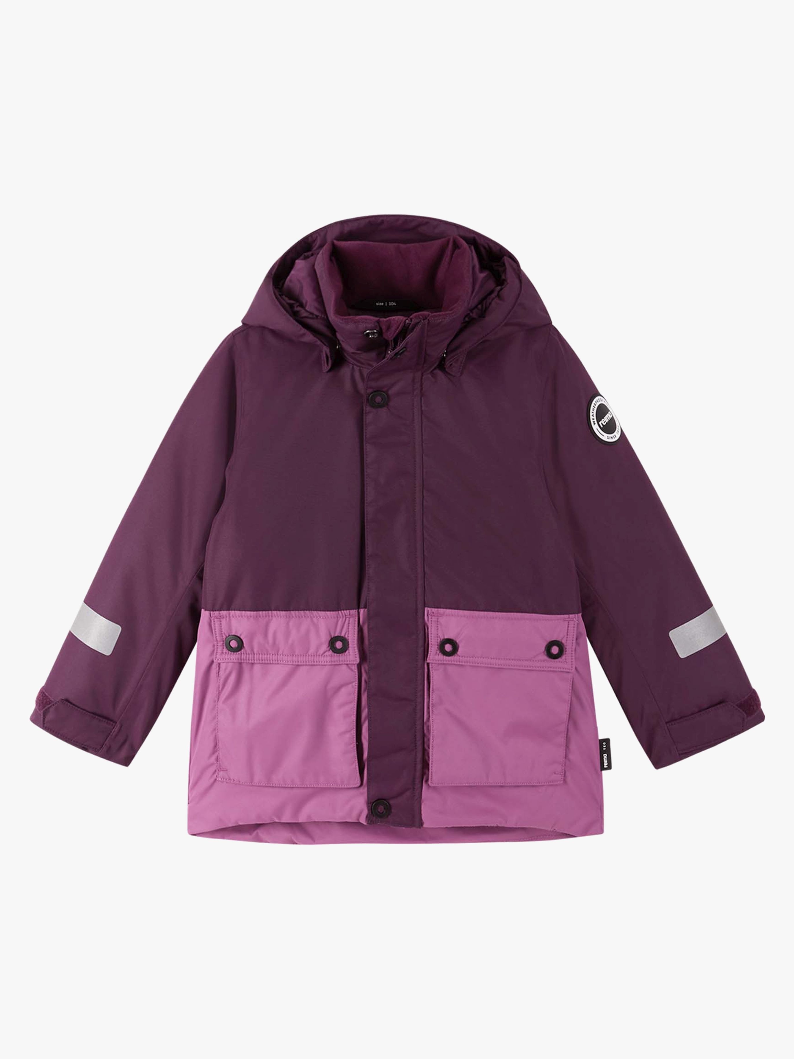 Reima Luhanka Winterjacke, Dunkellila, 104
