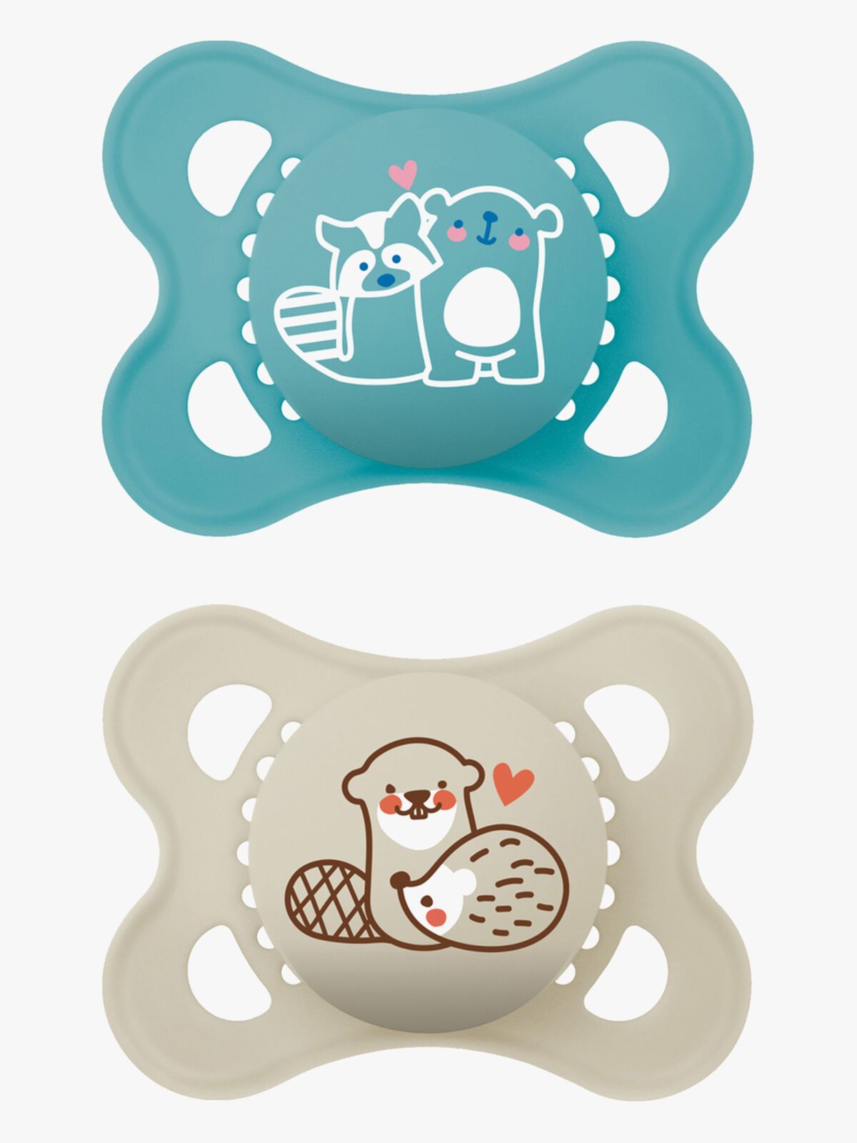 MAM Original Naturkautschuk Schnuller 0–6 M, Blau