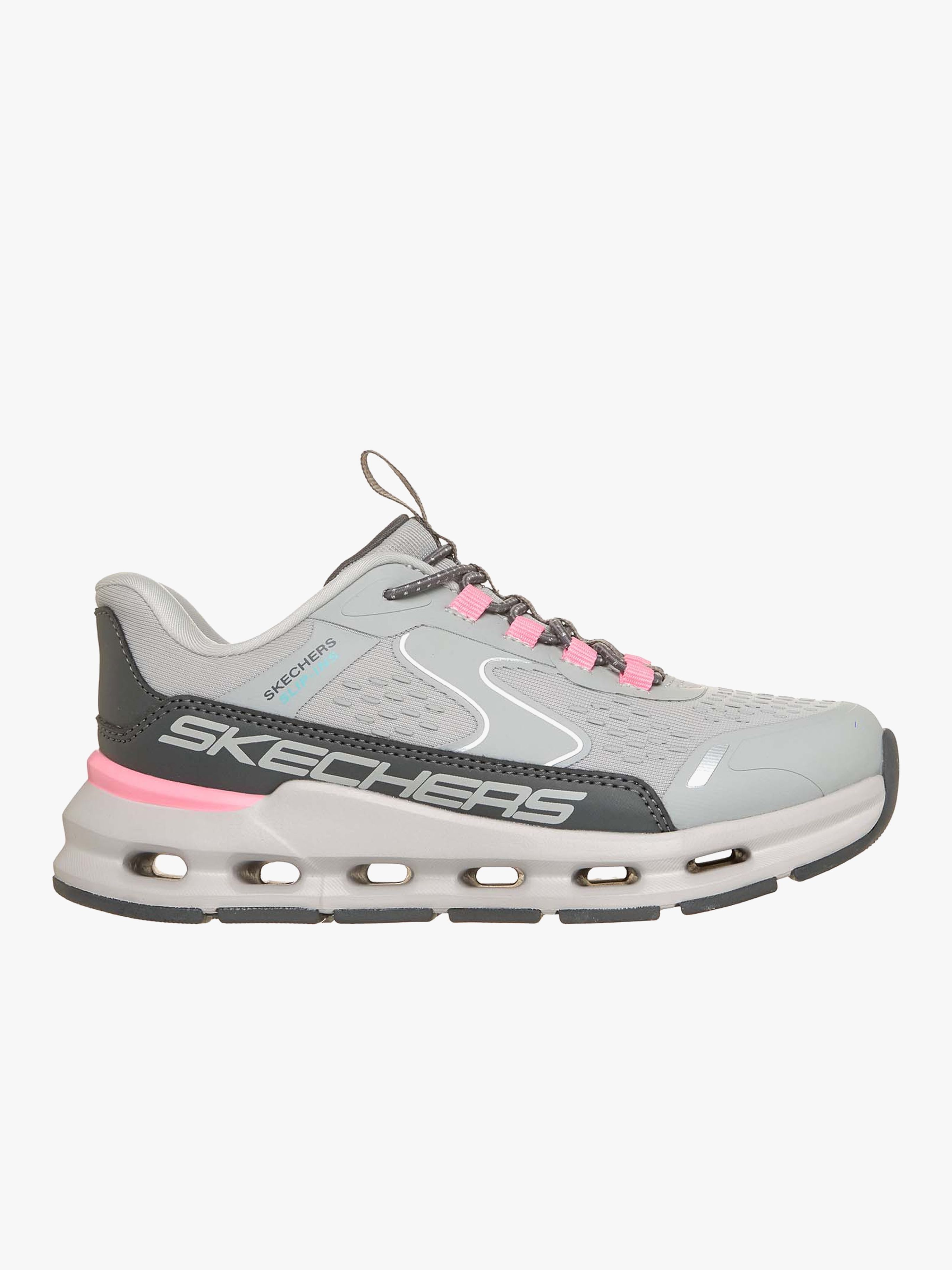 Skechers Glide Step Vista Lane Kinder Sneakers, Grau, 32, Kinderschuhe