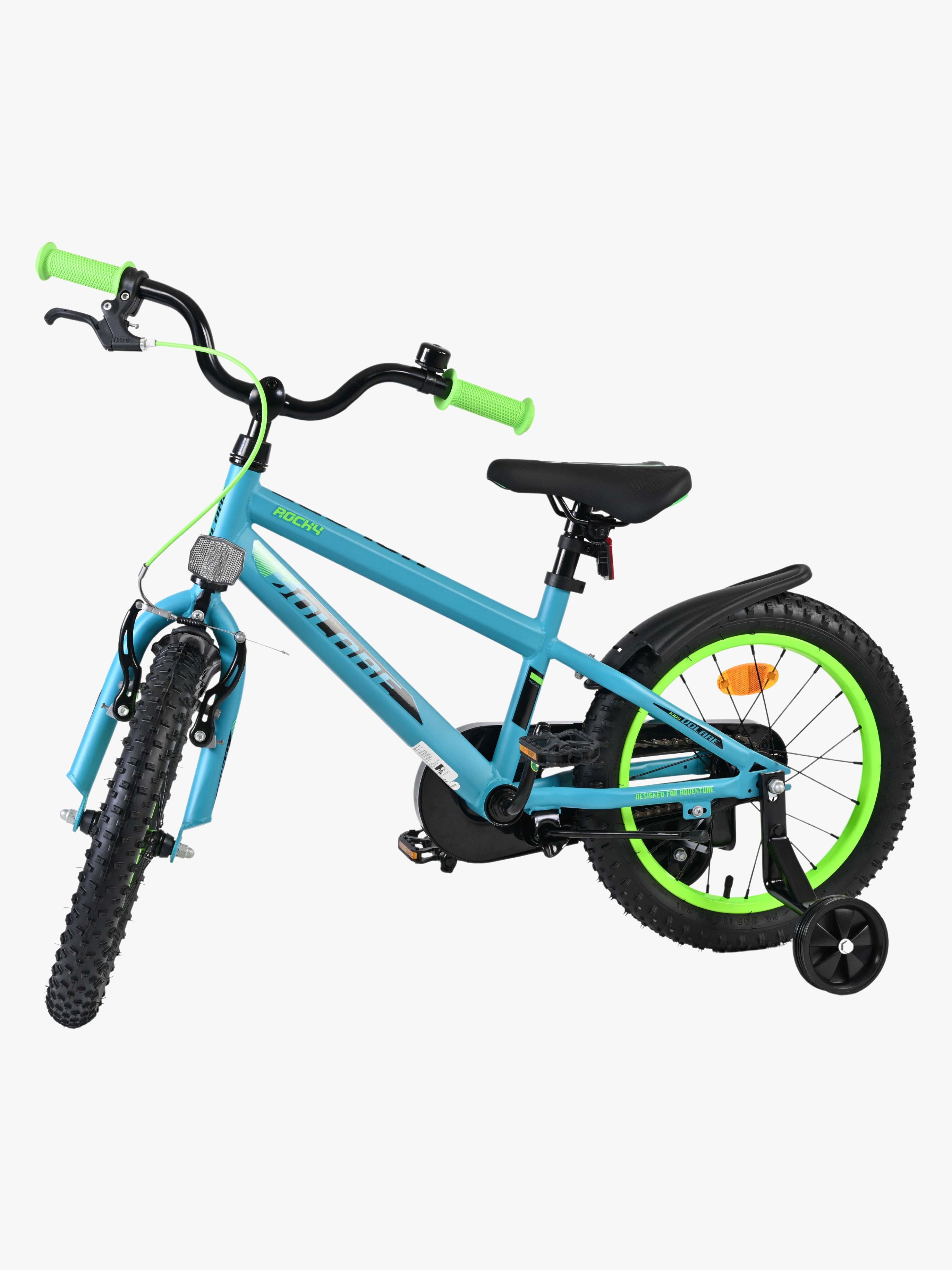 Volare Rocky Kinderfahrrad 16 Zoll, Grün