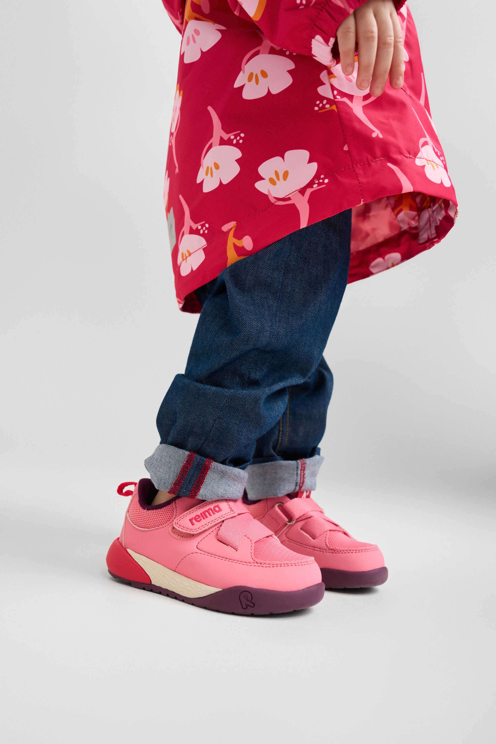 Reimatec Kiirus  Wasserdicht Kinder Sneaker, Sunset Pink, 24, Kinderschuhe