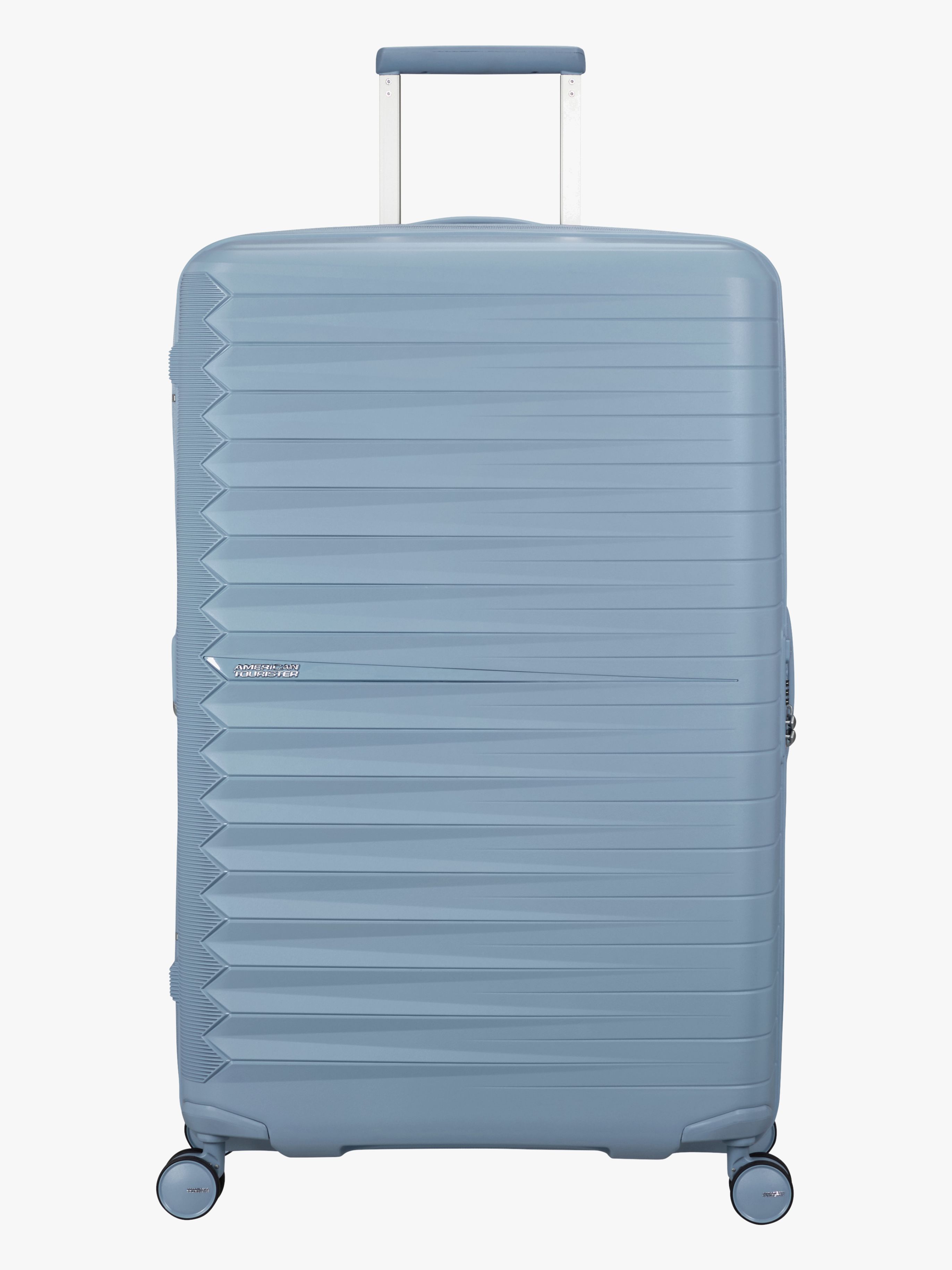 American Tourister FastForward Spinner Koffer 108-118L, Steel Blue