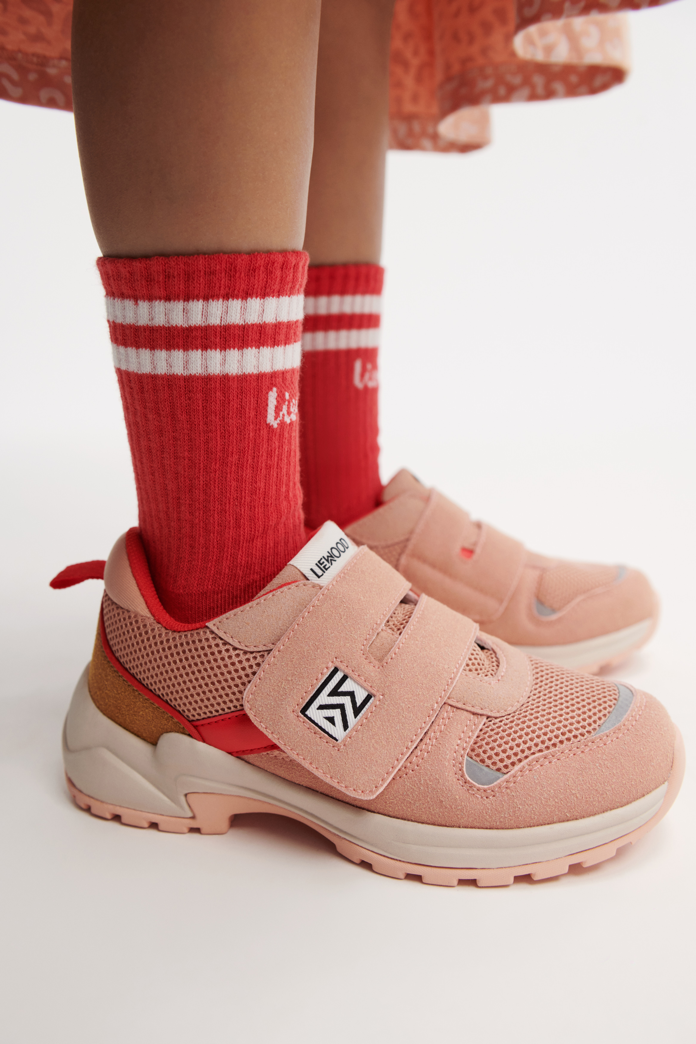 LIEWOOD Denisa Kinder Sneaker, Tuscany Rose Multi, 30, Kinderschuhe