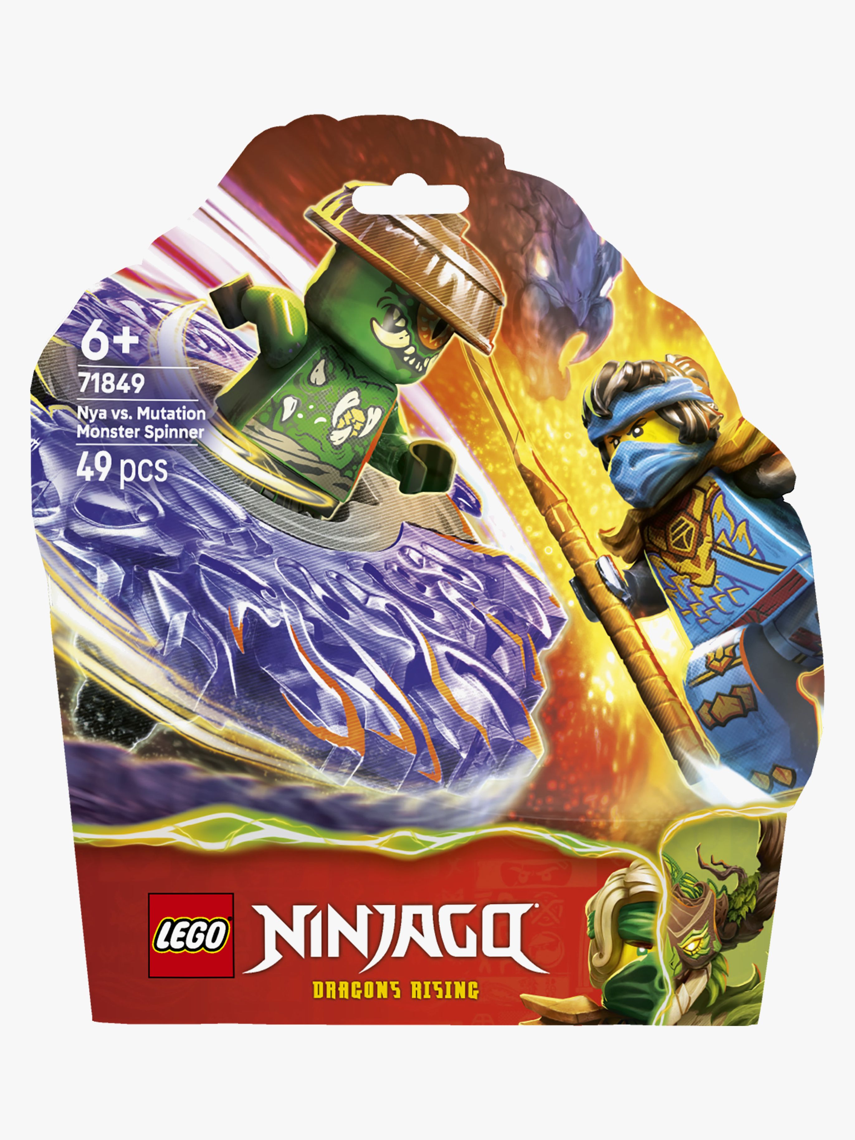 Ninjago 71849 Nya vs. Mutationsmonster-Spinner