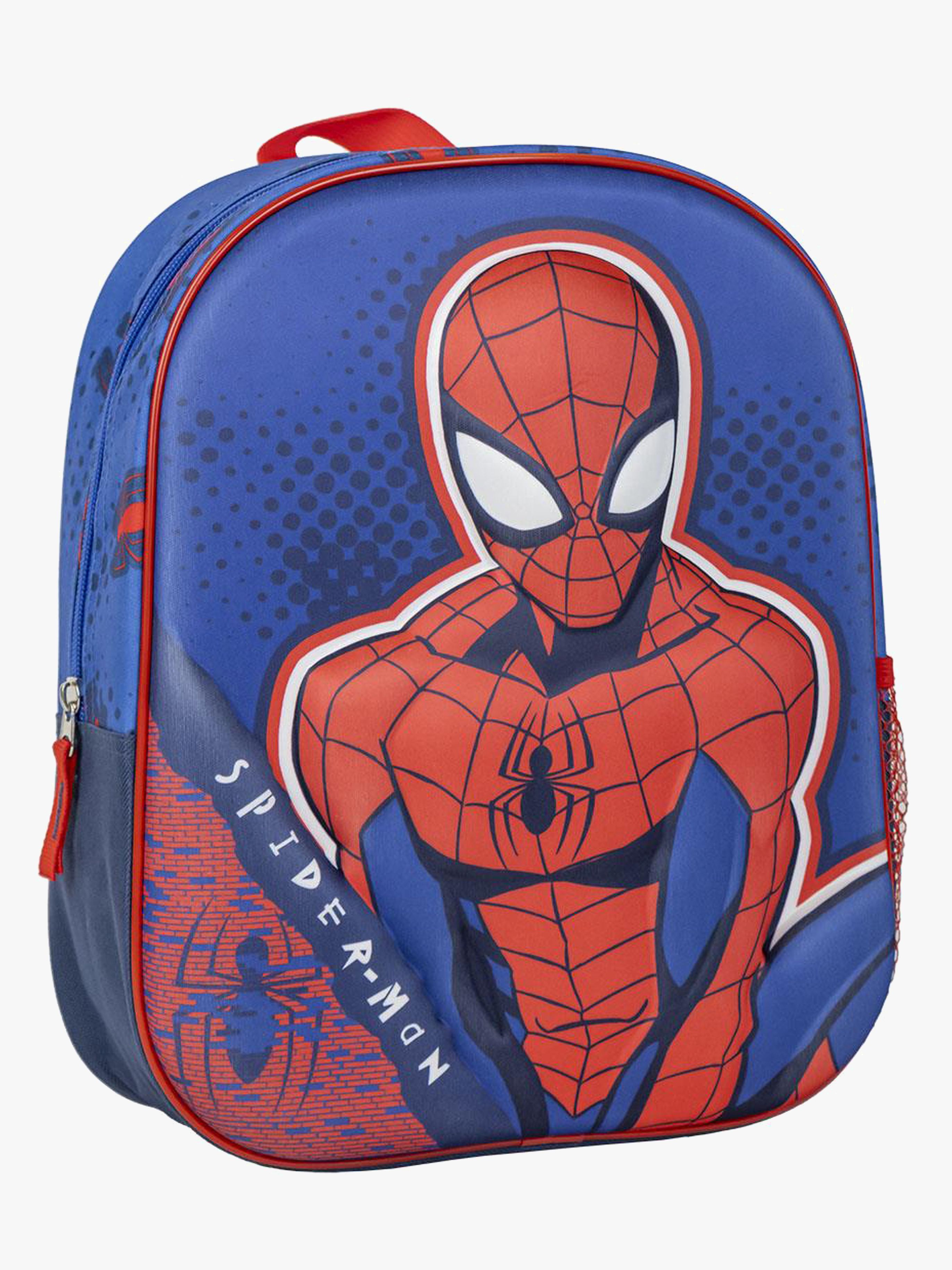 Marvel Spider-Man 3D Kinder Rucksack, Blau