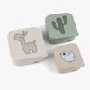Done By Deer Lalee Snackbox 3-pack, Sand Mix