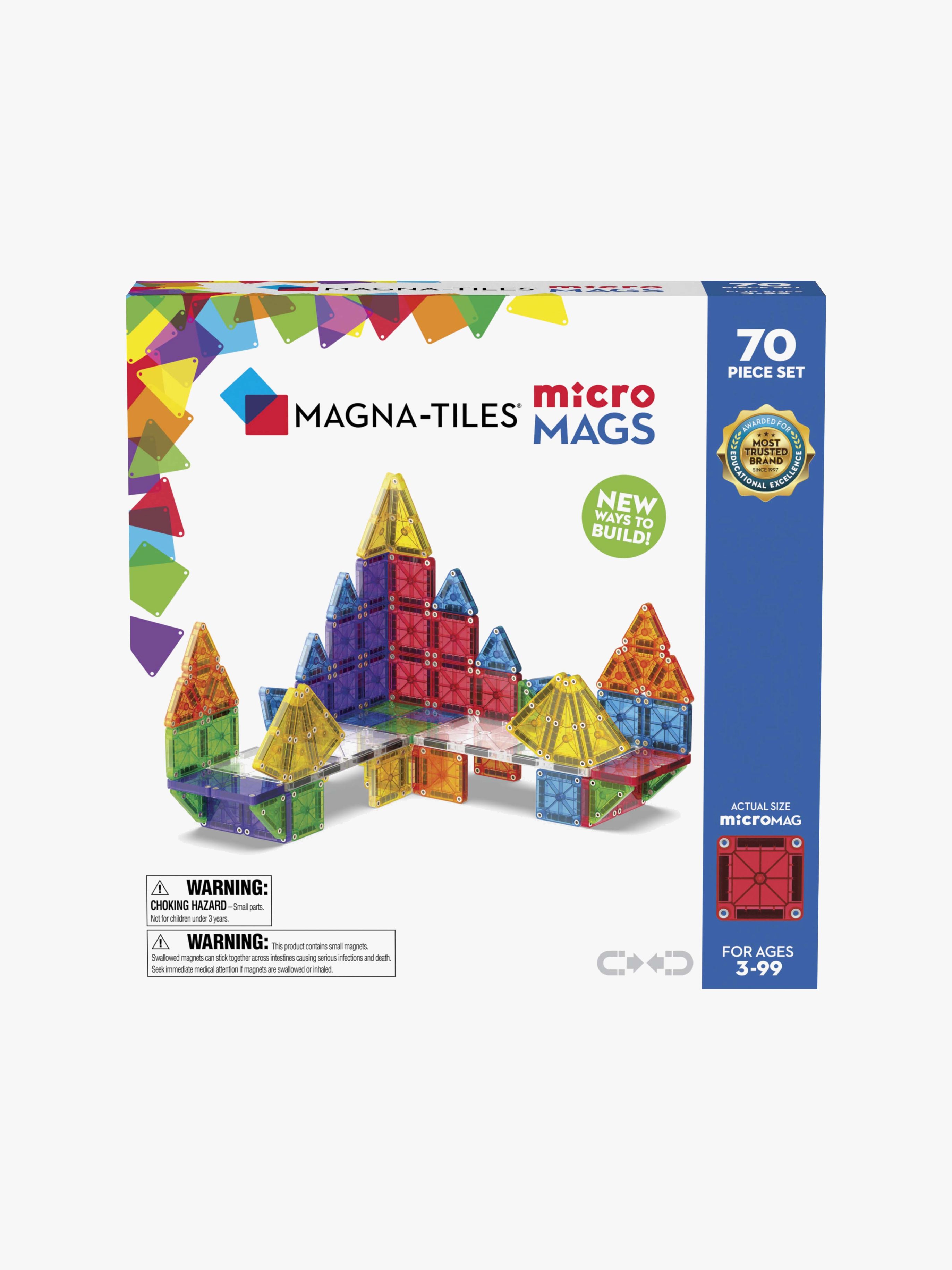 MAGNA-TILES MicroMAGS Bausatz 70 Teile