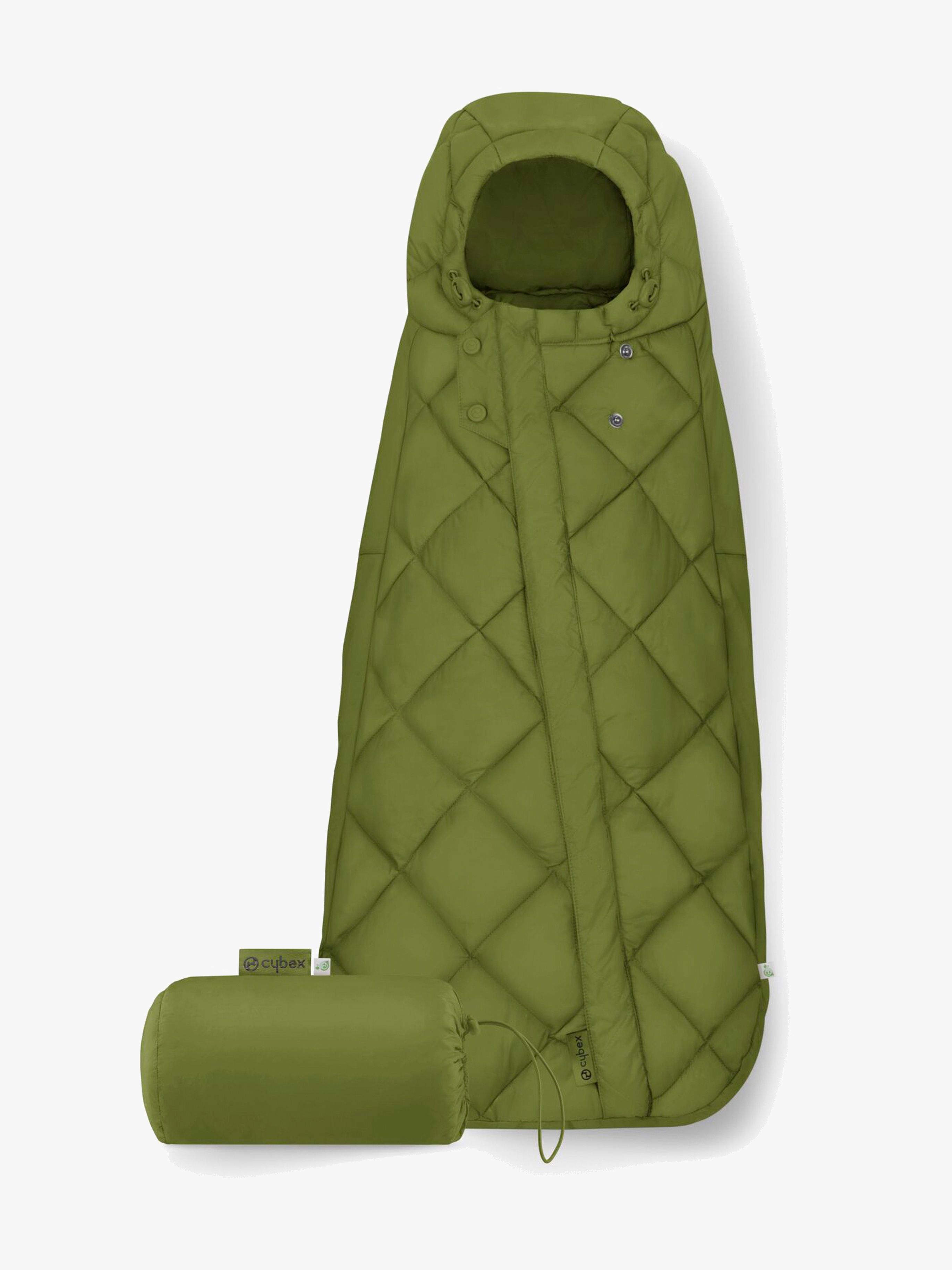 Cybex SNØGGA Mini 2 Autositz-Fußsack, Nature Green