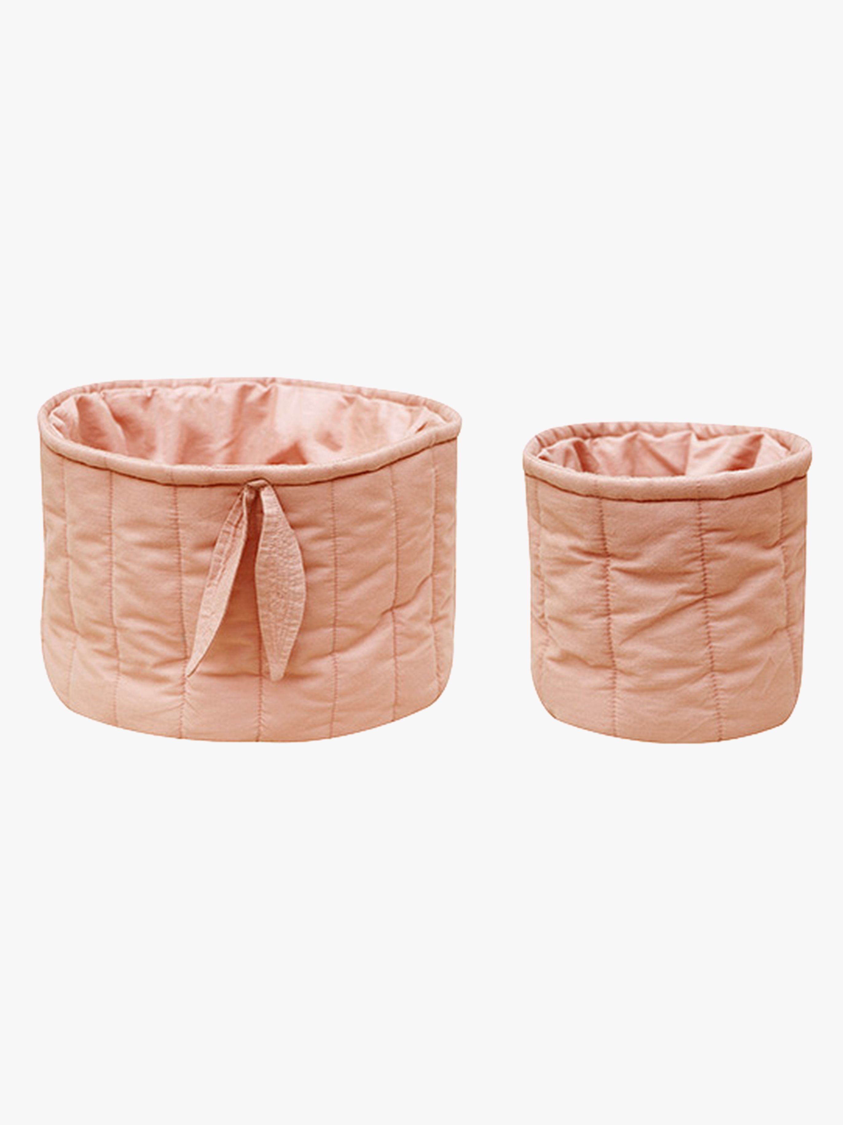 Lorena Canals Körbe 2er-Pack, Bambie Vintage Nude