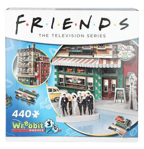 Wrebbit Friends Central Perk 3D-Puzzle, 440 Teile