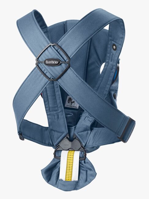 Babybjörn Mini Babytrage Gewebt, Blau
