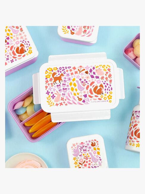 A Little Lovely Company Bento Brotdose, Blumengarten