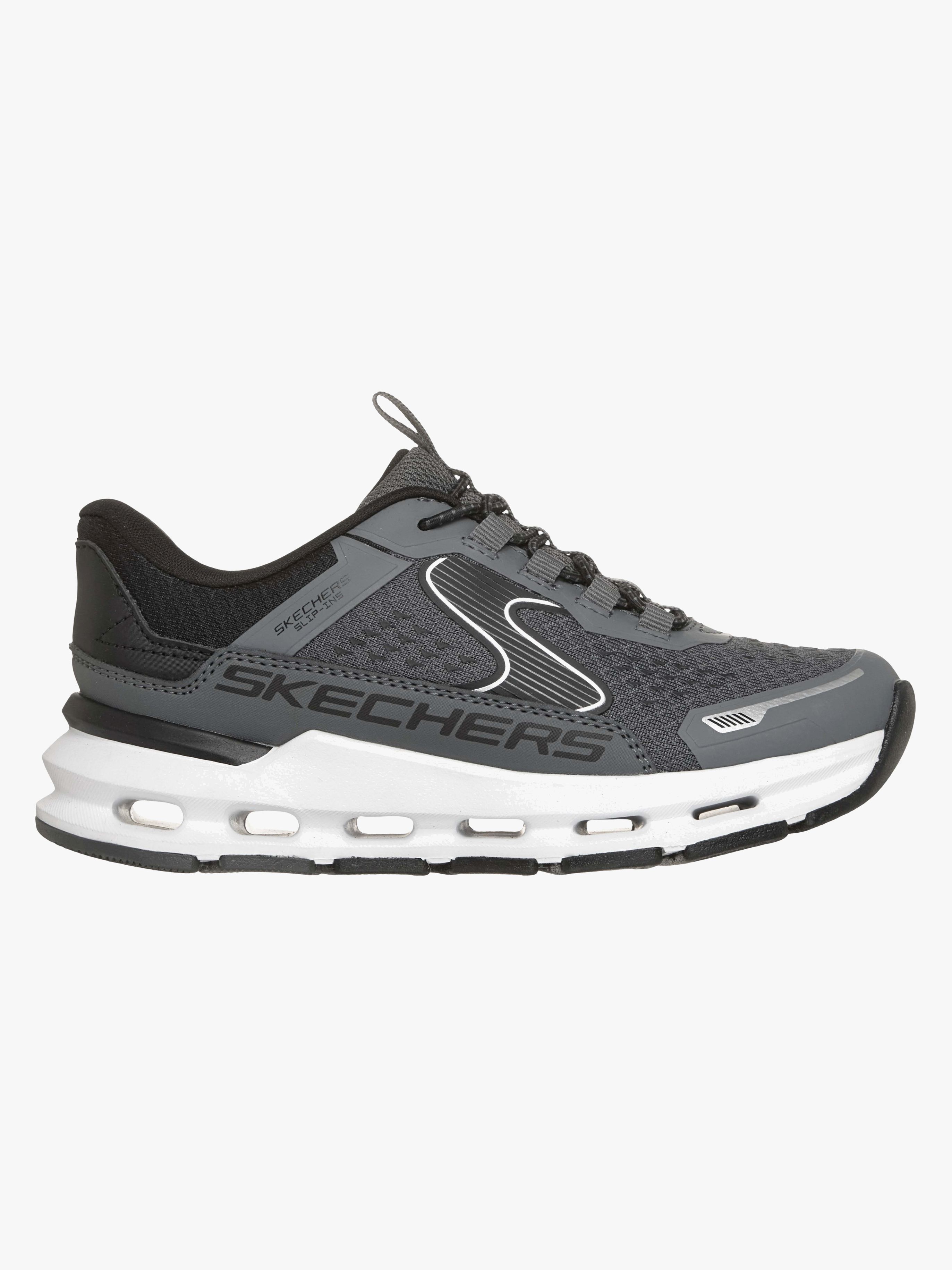 Skechers Glide Step Plus Vista Lane Kinder Sneaker, Grau, 35, Kinderschuhe