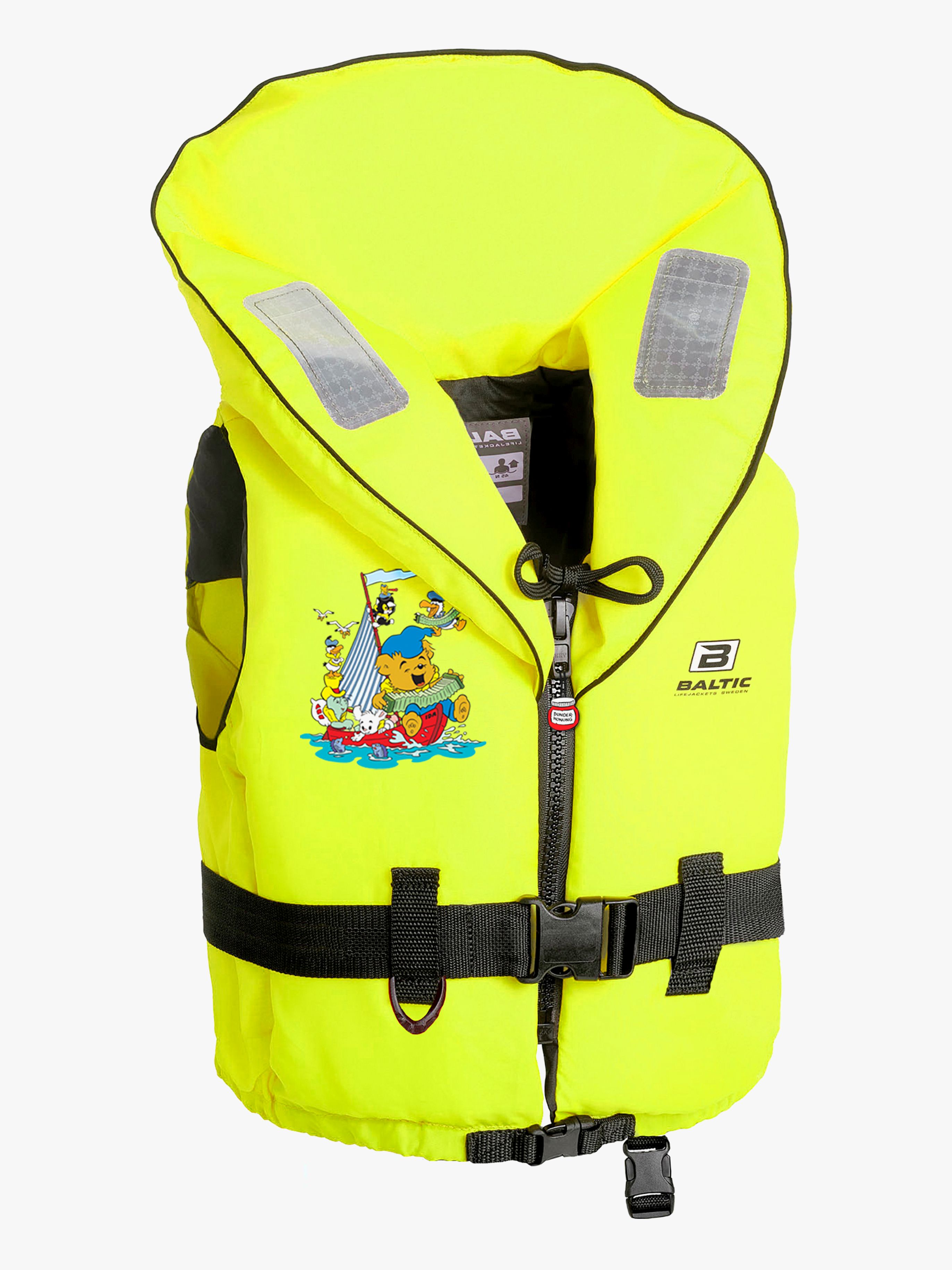 Schwimmweste Bamse 15-30 Kg, UV-Gelb