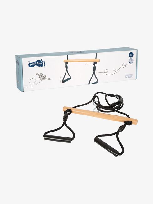 Small Foot Trapezschaukel mit Turnringen, Black Line