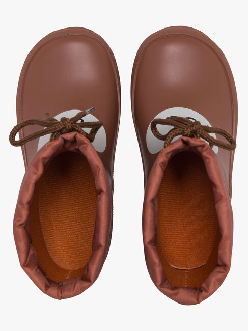 Viking Alv Indie Print Gummistiefel, Cognac