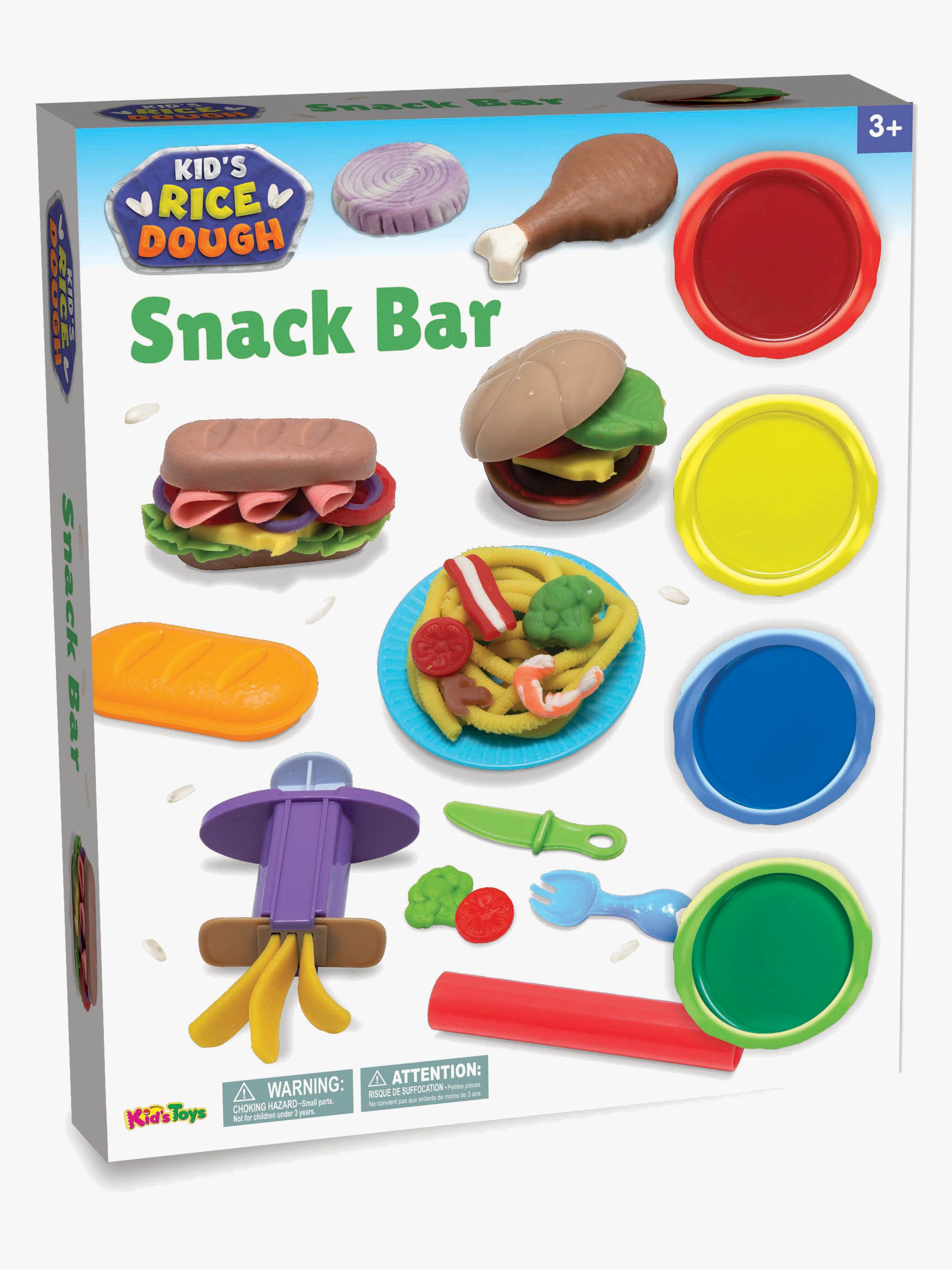 Kid's Rice Dough Snack Bar Knete