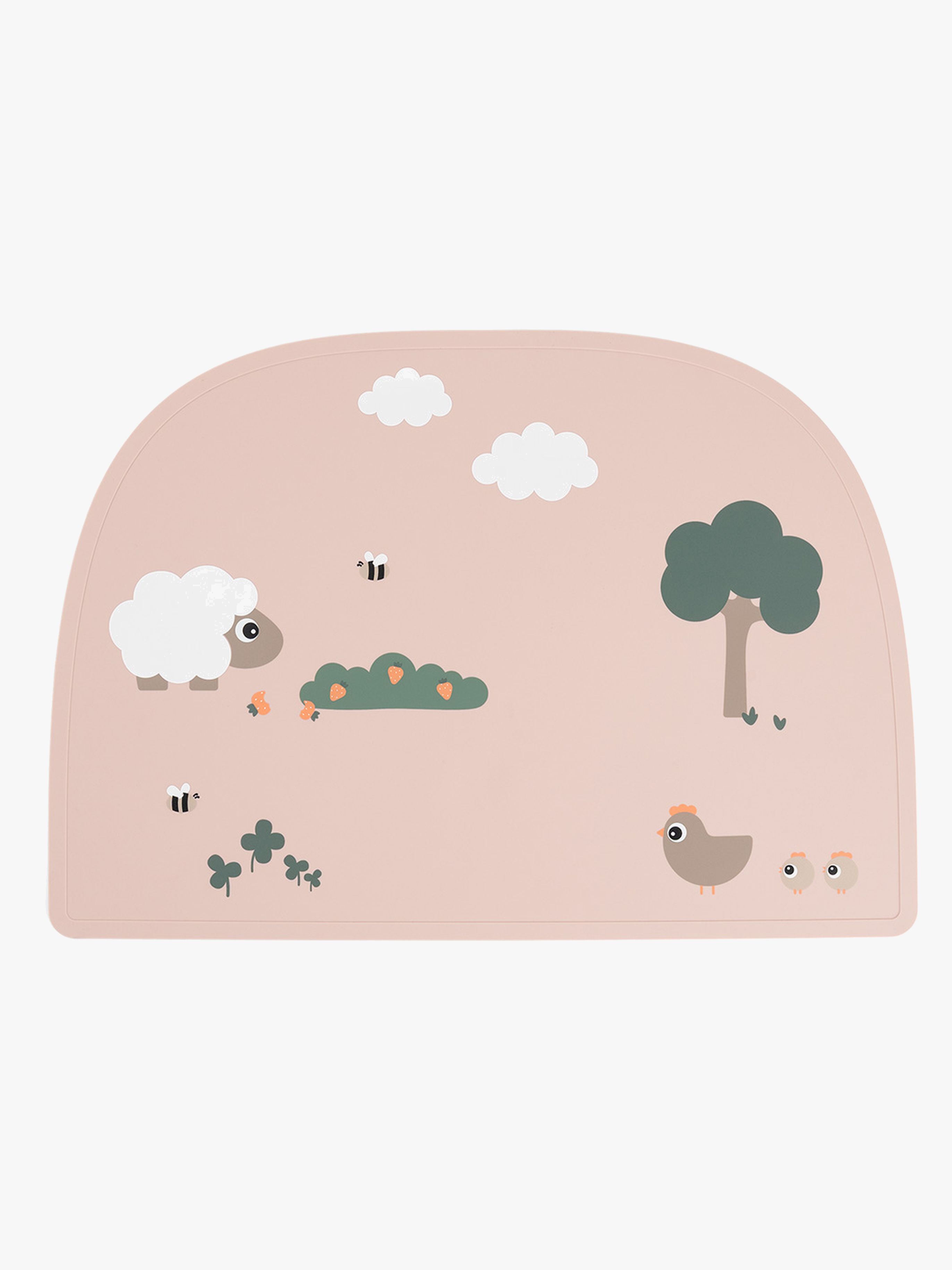 Tiny Farm Tischset Silikon, Powder