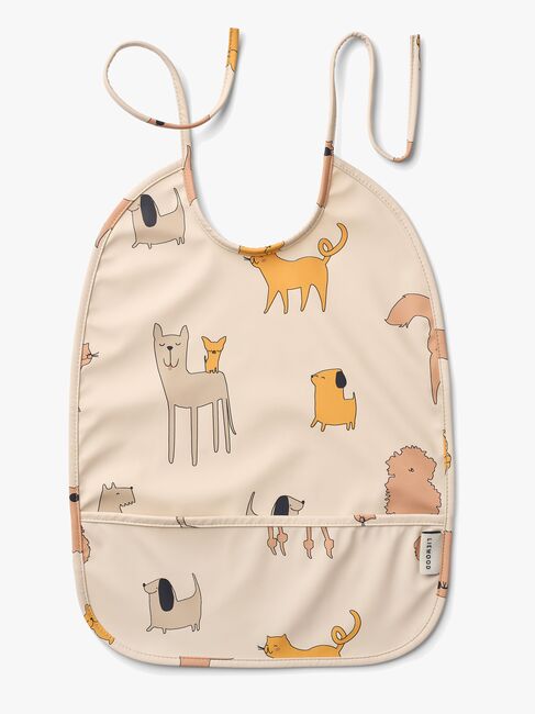 LIEWOOD Lai Lätzchen, Cats & Dogs/Sandy