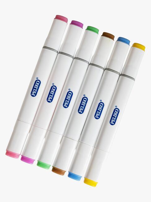 Peliko CIY Puzzle mit Filzstiften 54 Teile Gemischte Auswahl