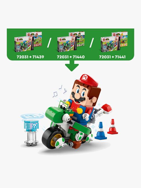 LEGO Super Mario 72031 Mario Kart – Yoshi–Bike