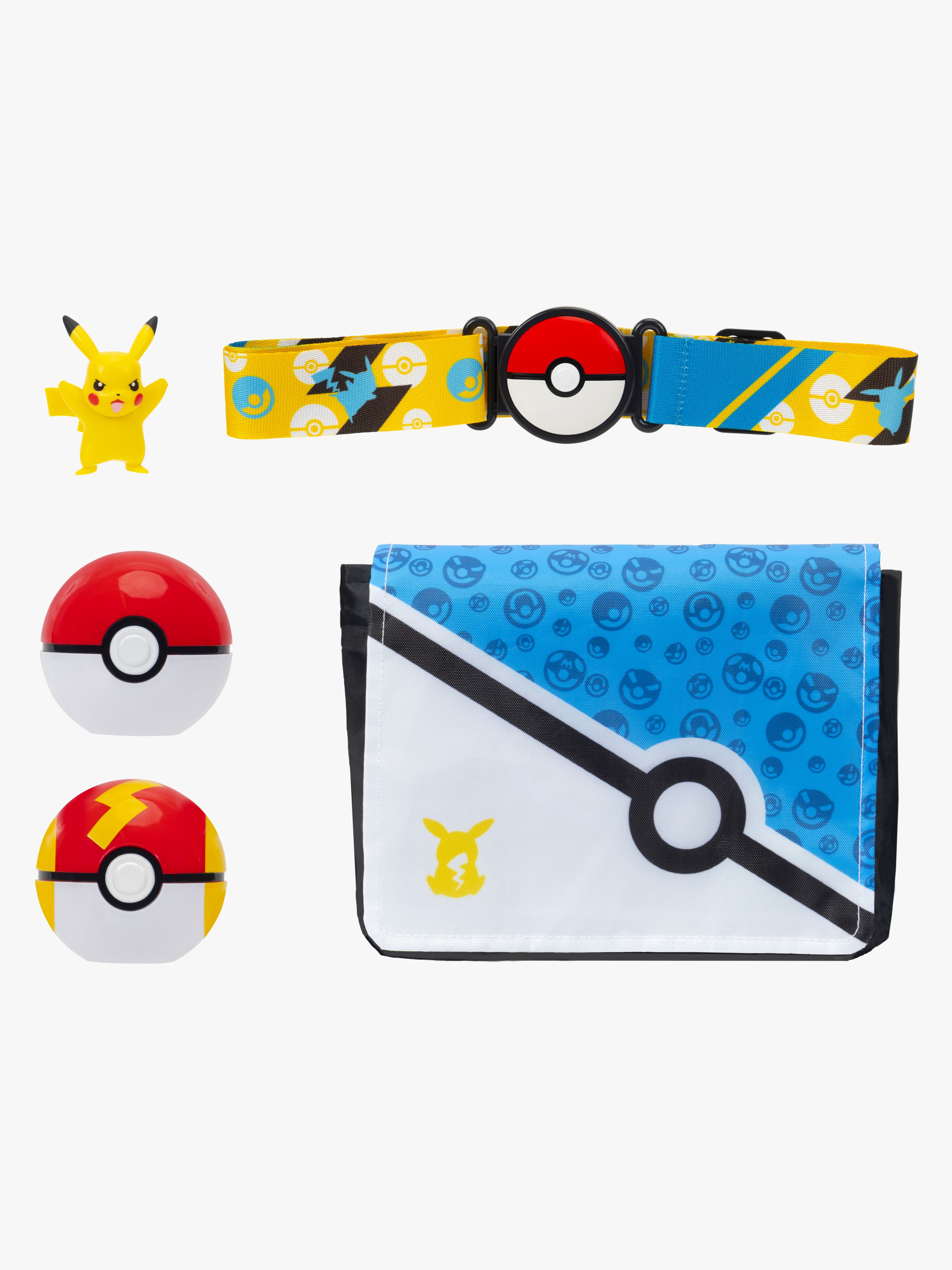 Pokémon Clip 'N' Go Spielset Gürtel &  Tasche Pikachu