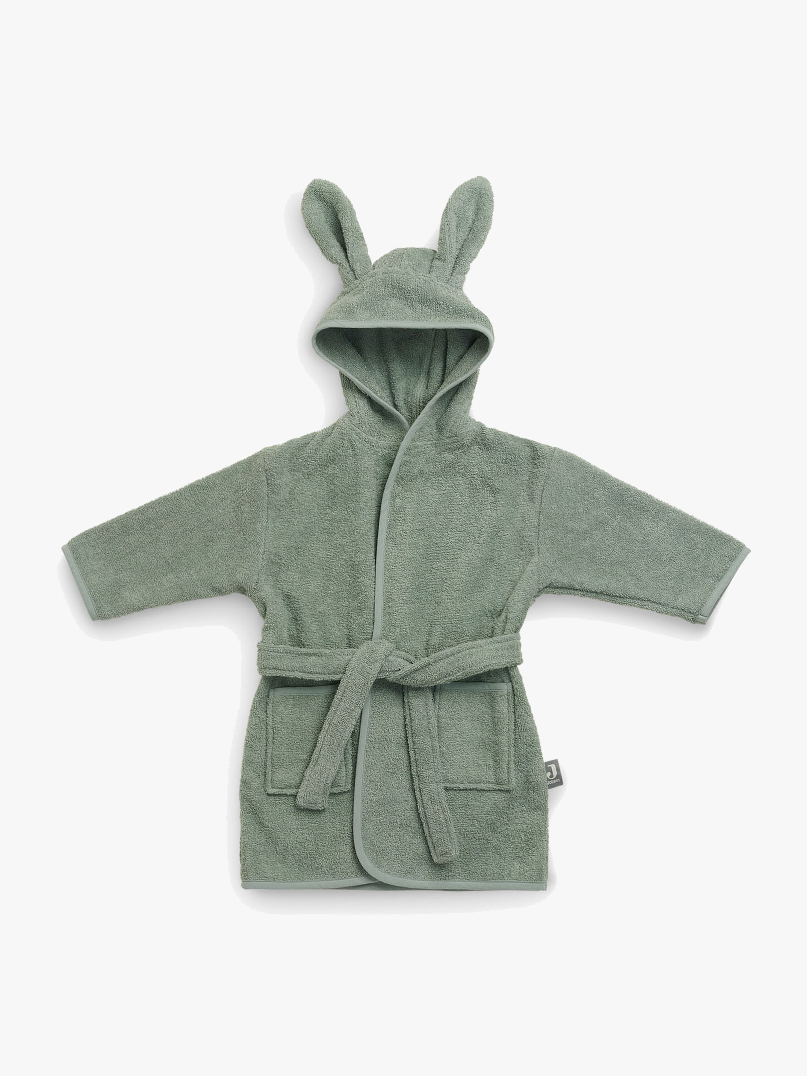 Bademantel 1-2 Jahre, Ash Green