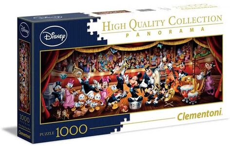 Clementoni Puzzle Panorama Disney Orchestra 1000 Teile