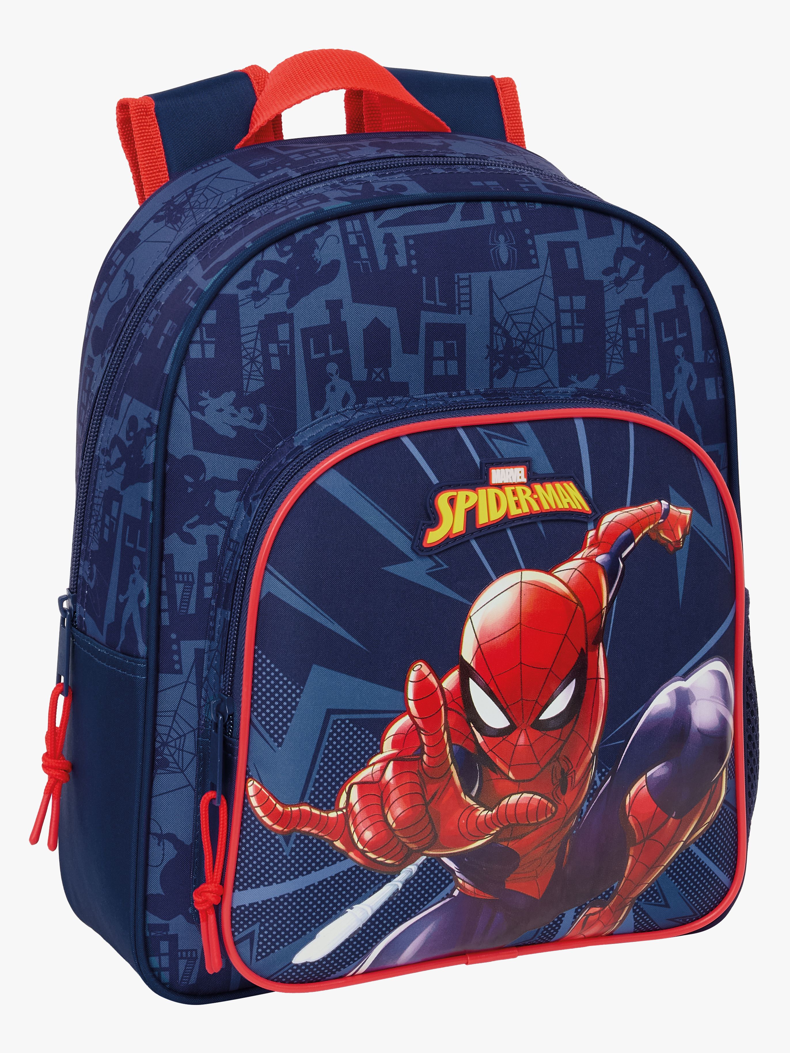 Marvel Spider-Man Kinder Rucksack 9L, Blau