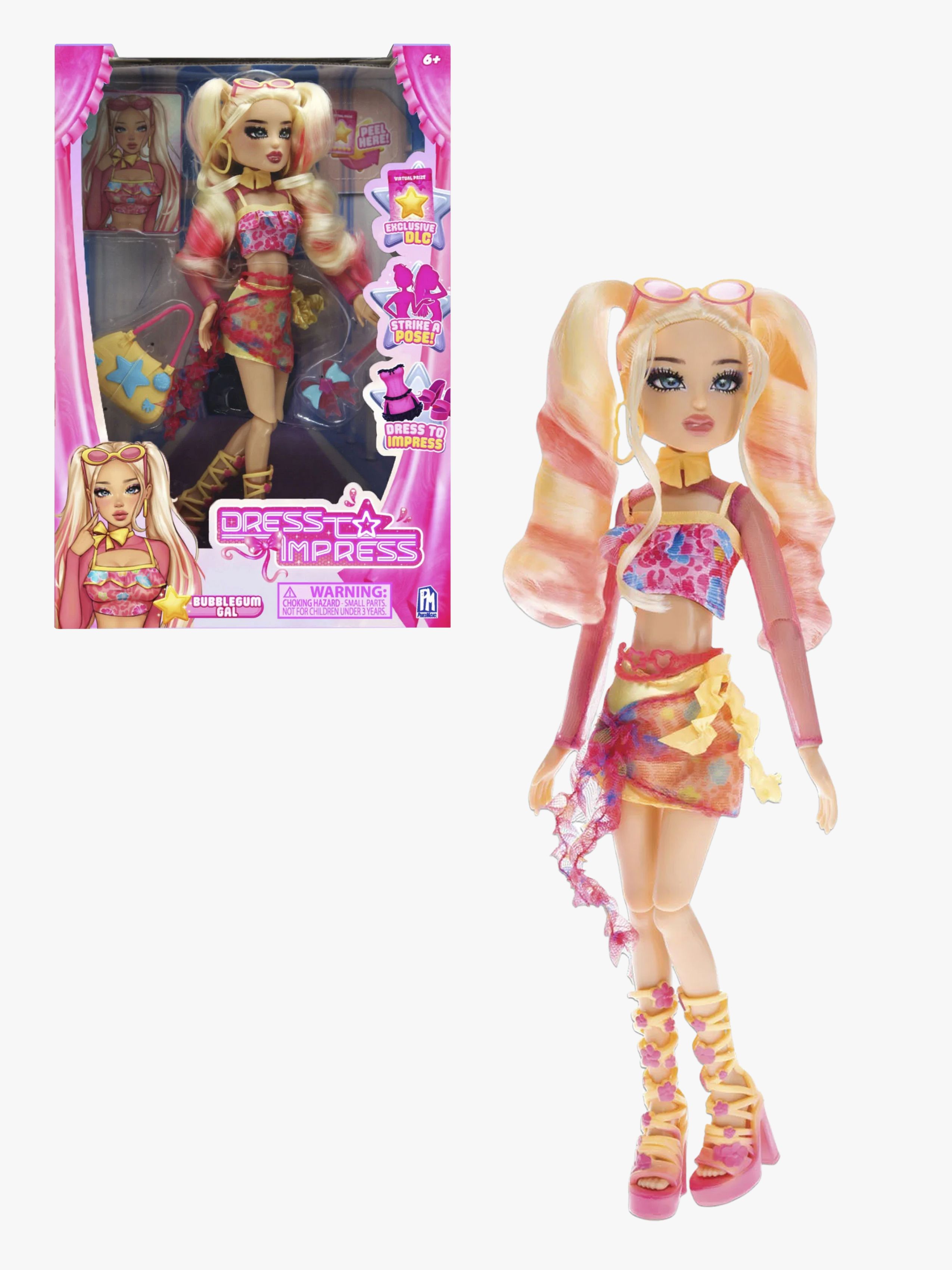 Dress To Impress Modepuppe Bubblegum Gal