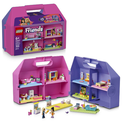 LEGO Friends 42697 Kreativer Puppenhauskoffer