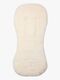 Tinkafu Lammfell Merinowolle Sitzpolster, White