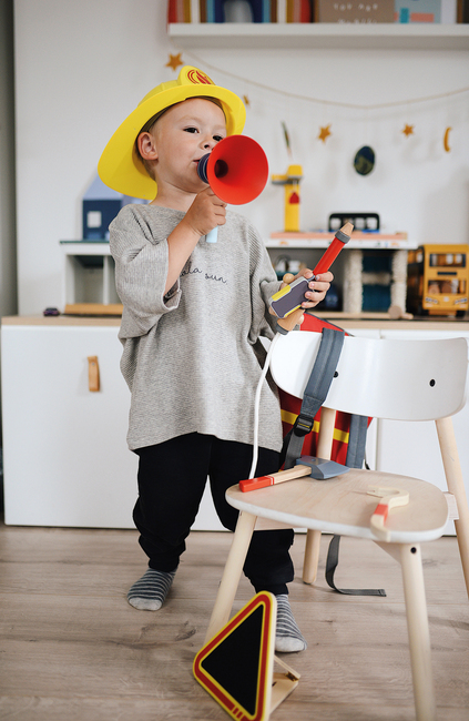 Small Foot Rucksack Feuerwehr