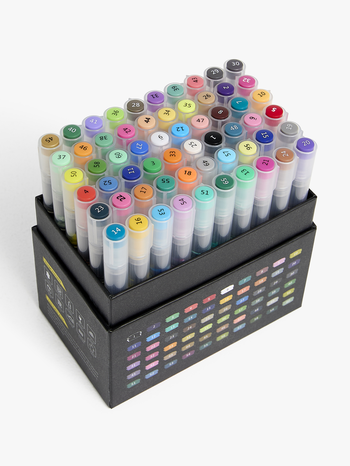 Fippla Acrylstifte 60er-Pack