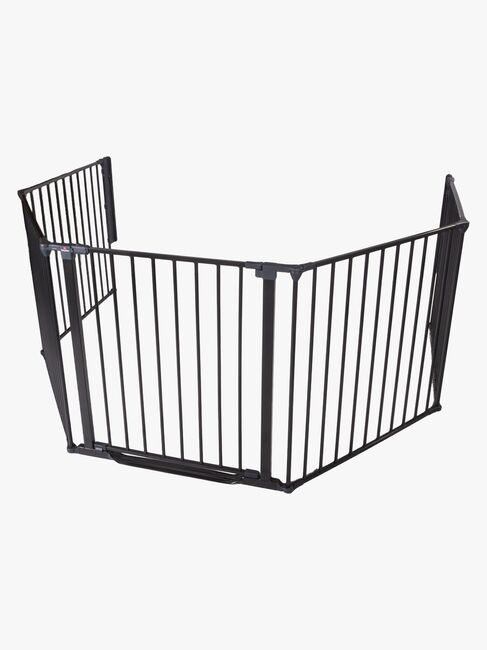 BabyDan Flex StepFree XXL Schraubgitter, Schwarz