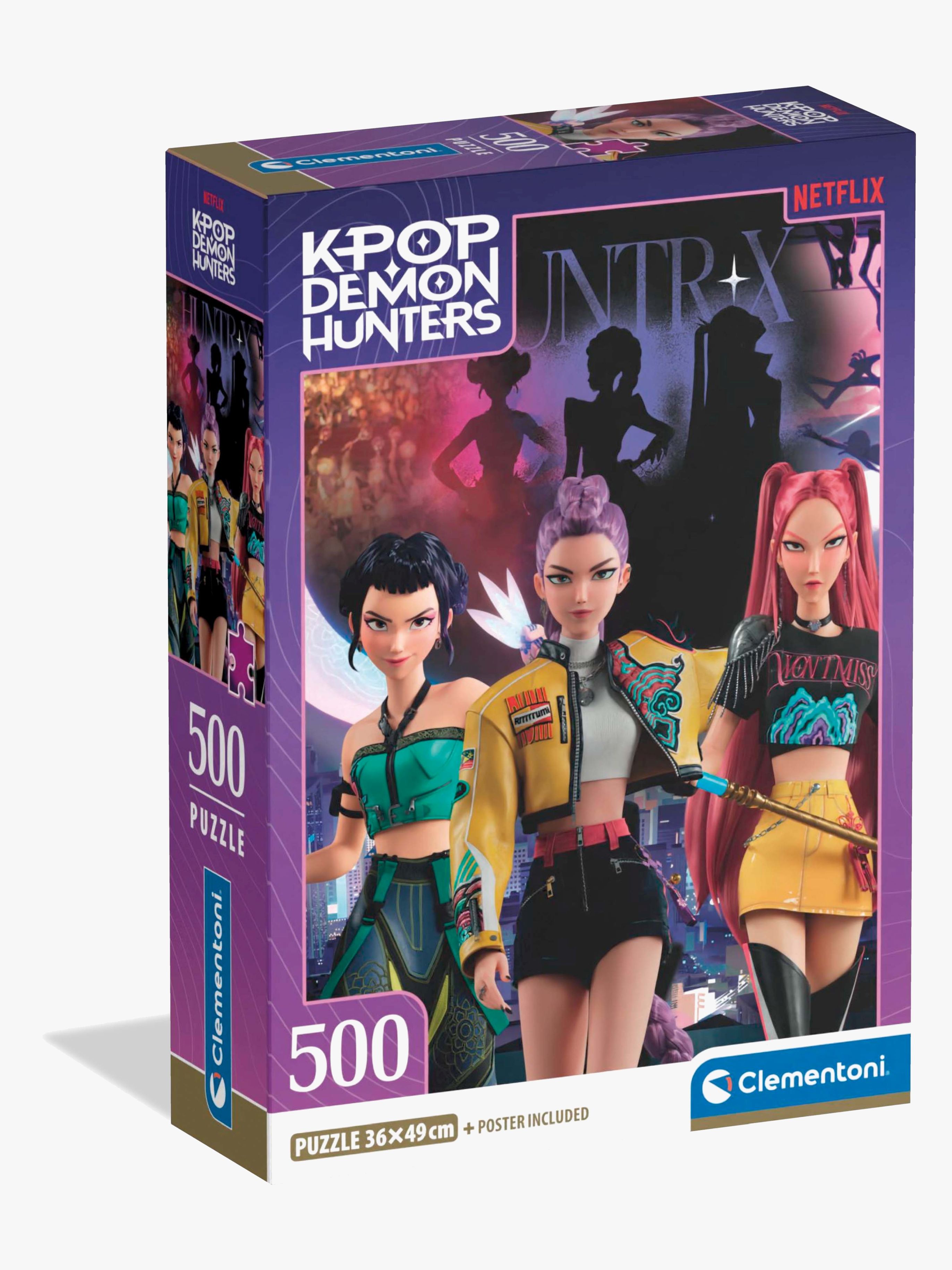Clementoni K-Pop Demon Hunters Puzzle 500 Teile